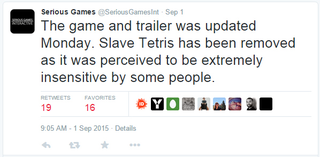 Illustration for article titled Game company pulls “educational” slave-stacking mini-game